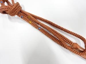 未使用品　正絹　手組帯締め